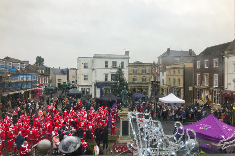 Santa Dash in Wallingford