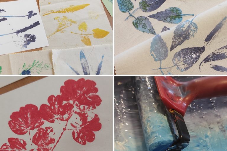 Botanical Twilight Printing workshop at the Earth Trust